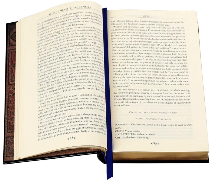 Ancient Greek Philosophers (Deluxe Leatherbound Edition)