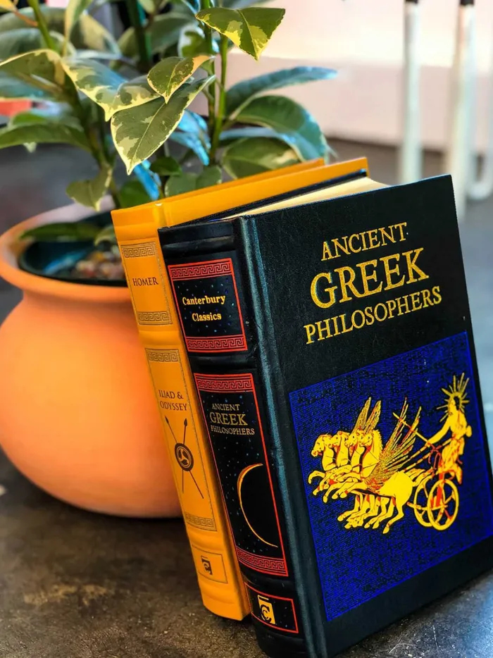 Ancient Greek Philosophers (Deluxe Leatherbound Edition)