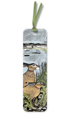 Angela Harding: Rathlin Hares bookmark