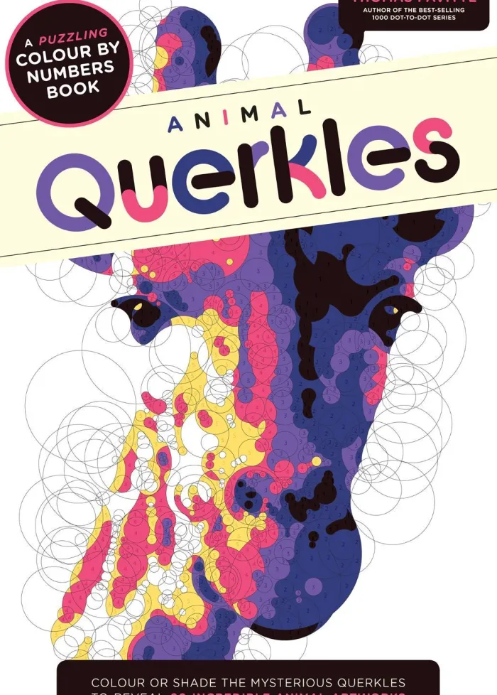 Animal Querkles: A puzzling colour-by-numbers book