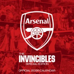 Arsenal Fc Legends 2026 Square Calendar