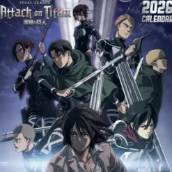 ATTACK ON TITAN 2026 SQUARE CALENDAR