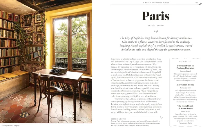 A World of Bookish Places: Travel Inspiration For Book Lovers