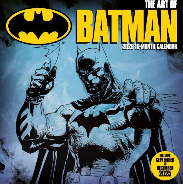 Batman 2026 Square Calendar