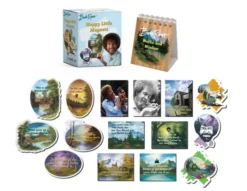 Bob Ross: Happy Little Magnets