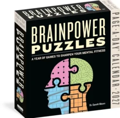 Brainpower Puzzles Page-A-Day® Calendar 2027: A Year of Games to Sharpen Your Mental Fitness