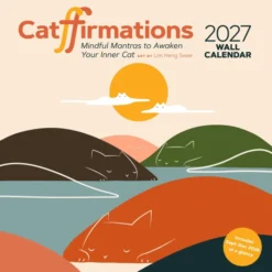 Catffirmations 2027 Wall Calendar