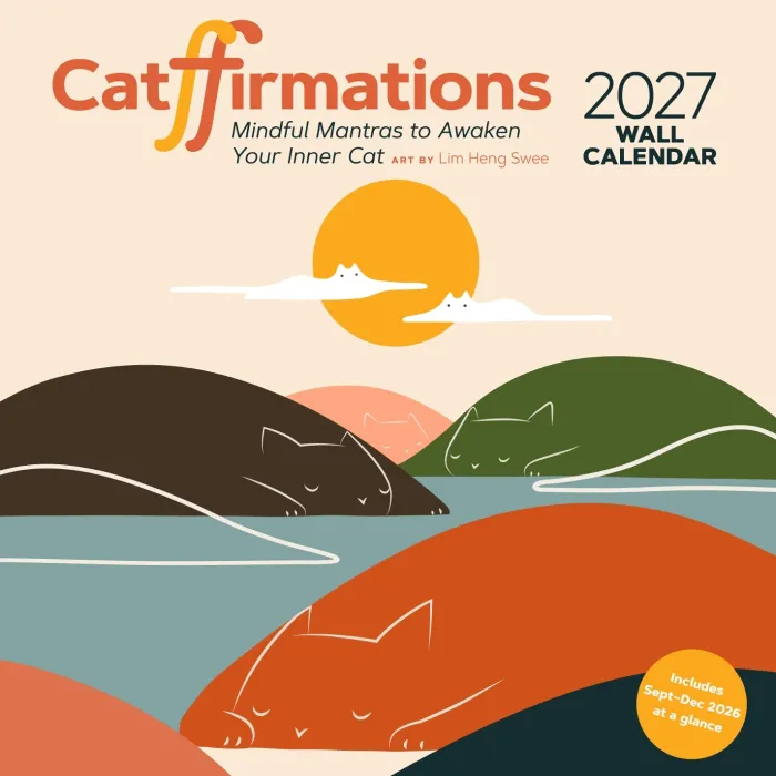 Catffirmations 2027 Wall Calendar