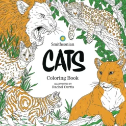 Cats a Smithsonian Coloring Book