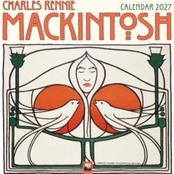 Charles Rennie Mackintosh Wall Calendar 2027 (Art Calendar)