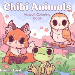Chibi Animals: Kawaii Coloring Book