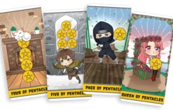 Chibi Tarot: A 78-Card Deck and Guidebook of Fun and Kawaii Chibi Characters