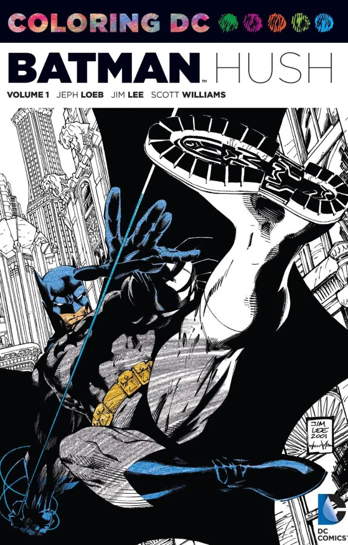 Coloring DC: Batman-Hush Vol. 1