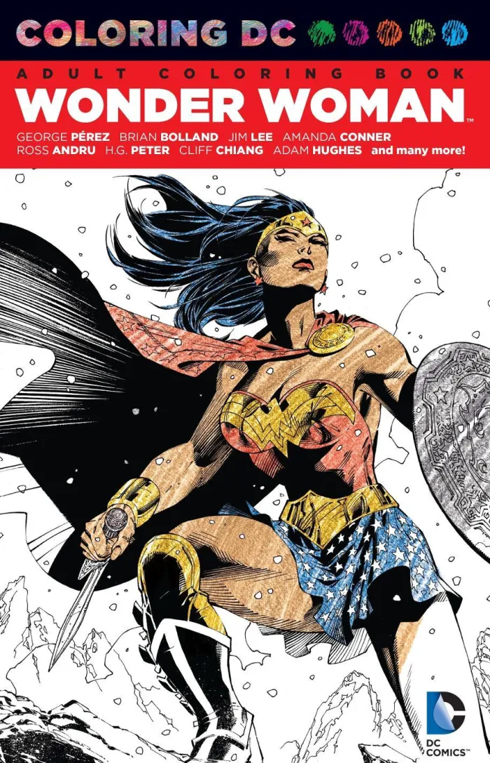 Coloring DC: Wonder Woman