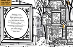 Color & Sleuth: Ghost Town: A Spooky Coloring Mystery - Includes 40+ Coloring Pages, Clue Notebook Sheets, and Downloadable Coloring Poster