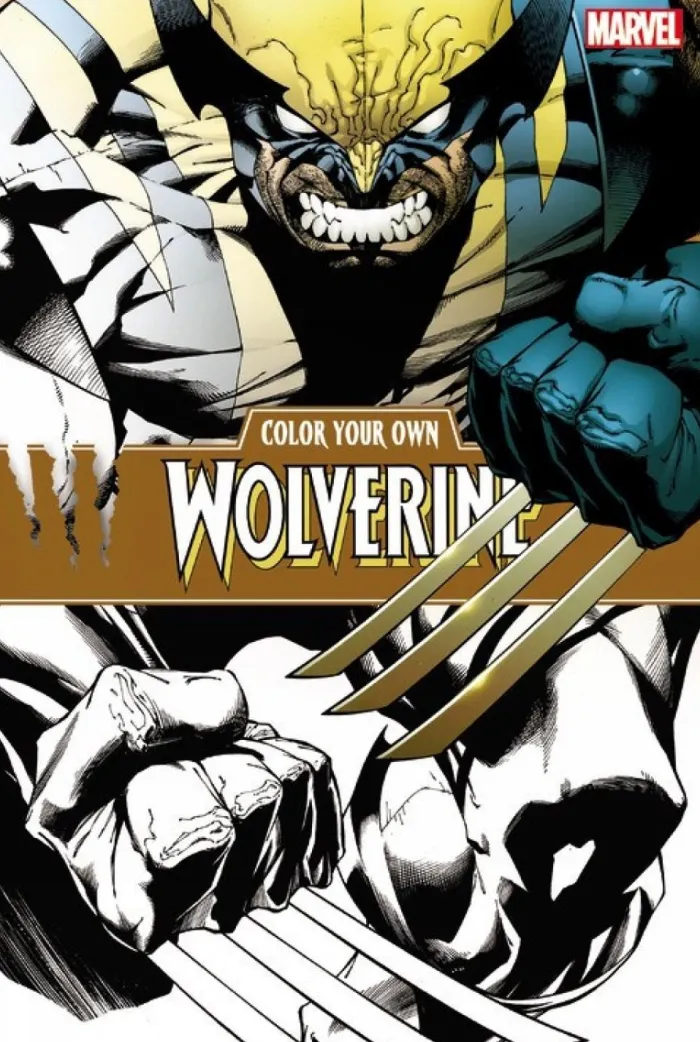 Color Your Own Wolverine