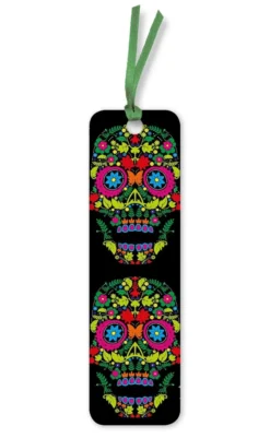 Colour Skull bookmark