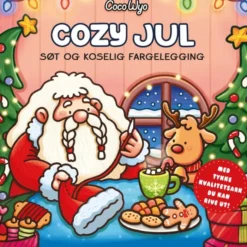 Cozy jul - søt og koselig fargelegging