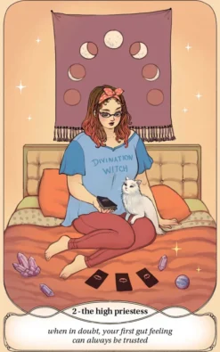 Cozy Witch Tarot Deck and Guidebook