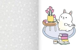 Cozy World Comfy Home: Easy Colouring and Sticker Scene for Teens, Young Adults and Adults