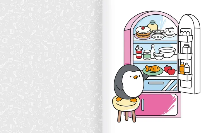 Cozy World Comfy Kitchen: Easy Colouring and Sticker Scene for Teens, Young Adults and Adults