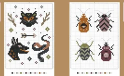 Cross Stitch Cabinet of Curiosities: 500 Magical Motifs and Peculiar Patterns