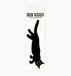Curious Cat 'Hanging' Metal Bookmark (Book Hugger Series)