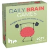Daily Brain Games 2027 Day-to-Day Calendar: Energize your mind, one puzzle at a time!