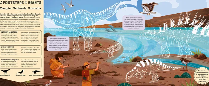 Dinosaurs and Prehistoric Beasts: Includes magic torch which illuminates more than 50 dinosaurs and prehistoric beasts