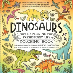 Dinosaurs Coloring Book: 40 Drawings to Color