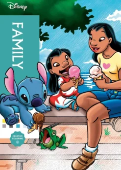 Disney Mystery Coloring: Family: A Color by Number Book