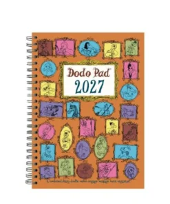 Dodo Pad A5 Diary 2027 - Calendar Year Week to View Diary: A Diary-Organiser-Planner Book with space for up to 5 people/appointments/activities. UK made, sustainable, plastic free