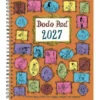 Dodo Pad Original Desk Diary 2027 - Week to View, Calendar Year Diary: A Diary-Organiser-Planner Book with space for up to 5 people/appointments/activities. UK made, sustainable, plastic free