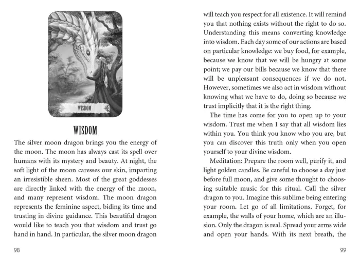 Dragon Wisdom: 43-Card Oracle Deck and Book