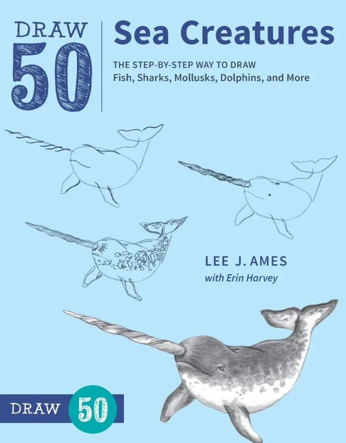 Draw 50 Sea Creatures