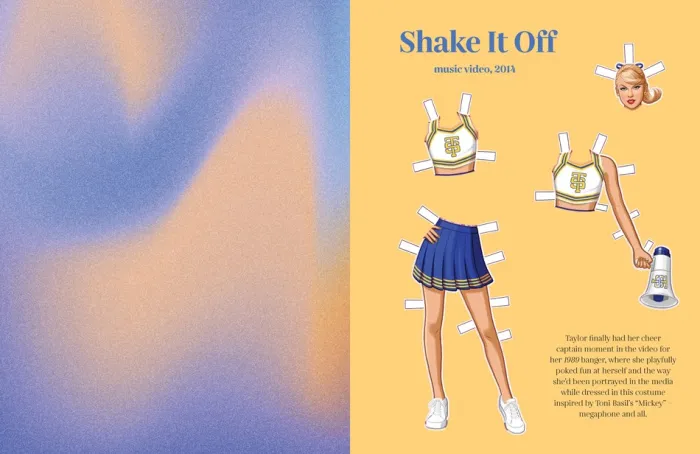 Dress Up Taylor: A Taylor Swift paper doll book featuring her iconic eras
