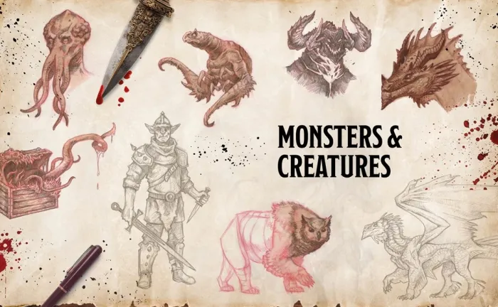 Dungeons & Dragons Artist's Journal: A Guided Sketchbook to Creating the Art of the World's Greatest Roleplaying Game