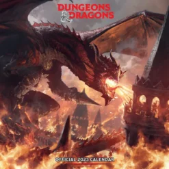 Dungeons & Dragons Square Calendar: 2023