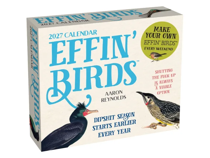 Effin' Birds 2027 Day-to-Day Calendar