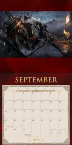 Elden Ring 2025 Wall Calendar