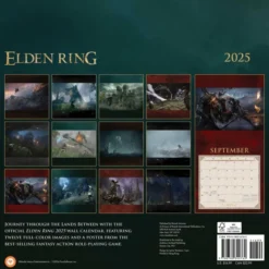Elden Ring 2025 Wall Calendar