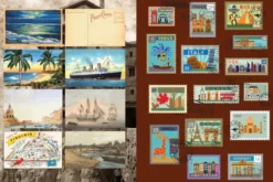 Epic Journeys and Grand Tours Travel Sticker, Color and Activity Book: Over 500 Unique Stickers