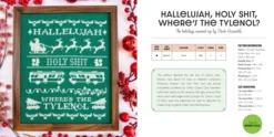 Festive As F*ck: Subversive Cross-Stitch for the Holidays