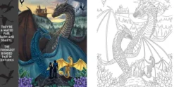 Fourth Wing: The Official Coloring Book
