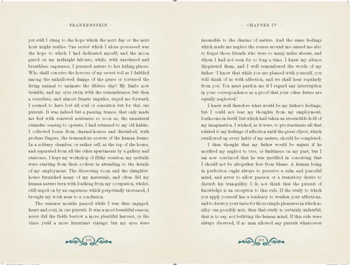 Frankenstein (MinaLima Edition)