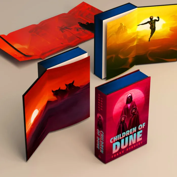 Frank Herbert's Dune Saga Books 1-3 Deluxe Hardcover Boxed Set: Dune, Dune Messiah, and Children of Dune
