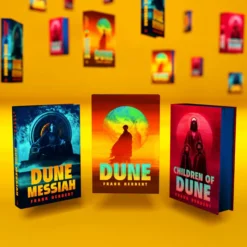 Frank Herbert's Dune Saga Books 1-3 Deluxe Hardcover Boxed Set: Dune, Dune Messiah, and Children of Dune