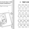 Fuzzy Hygge: Cute and Cozy Coloring Book for Adults & Teens Featuring Adorable Animals Characters for Stress Relief
