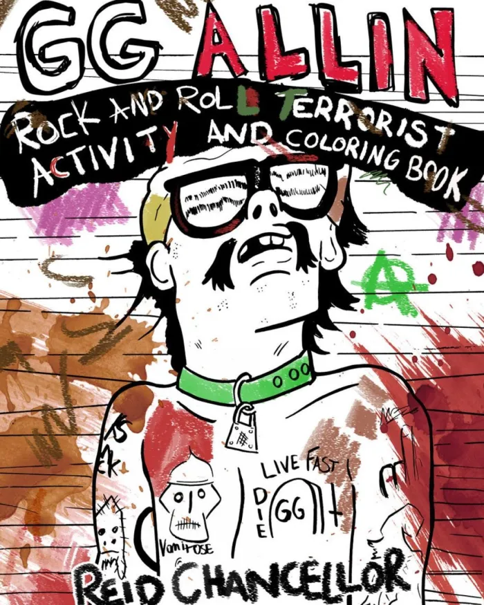 GG Allin: Rock and Roll Terrorist Activity and Coloring Book