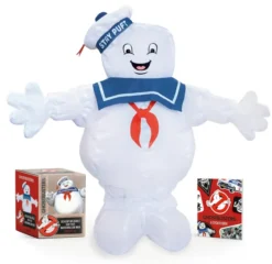 Ghostbusters: Desktop Inflatable Stay Puft Marshmallow Man: Stands 16" Tall